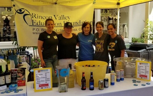 at the Montgomery Village Rockin' Concert Series in 2019. RVEF is honored to be chosen as a local nonprofit to host one concert's beverage booth each summer.